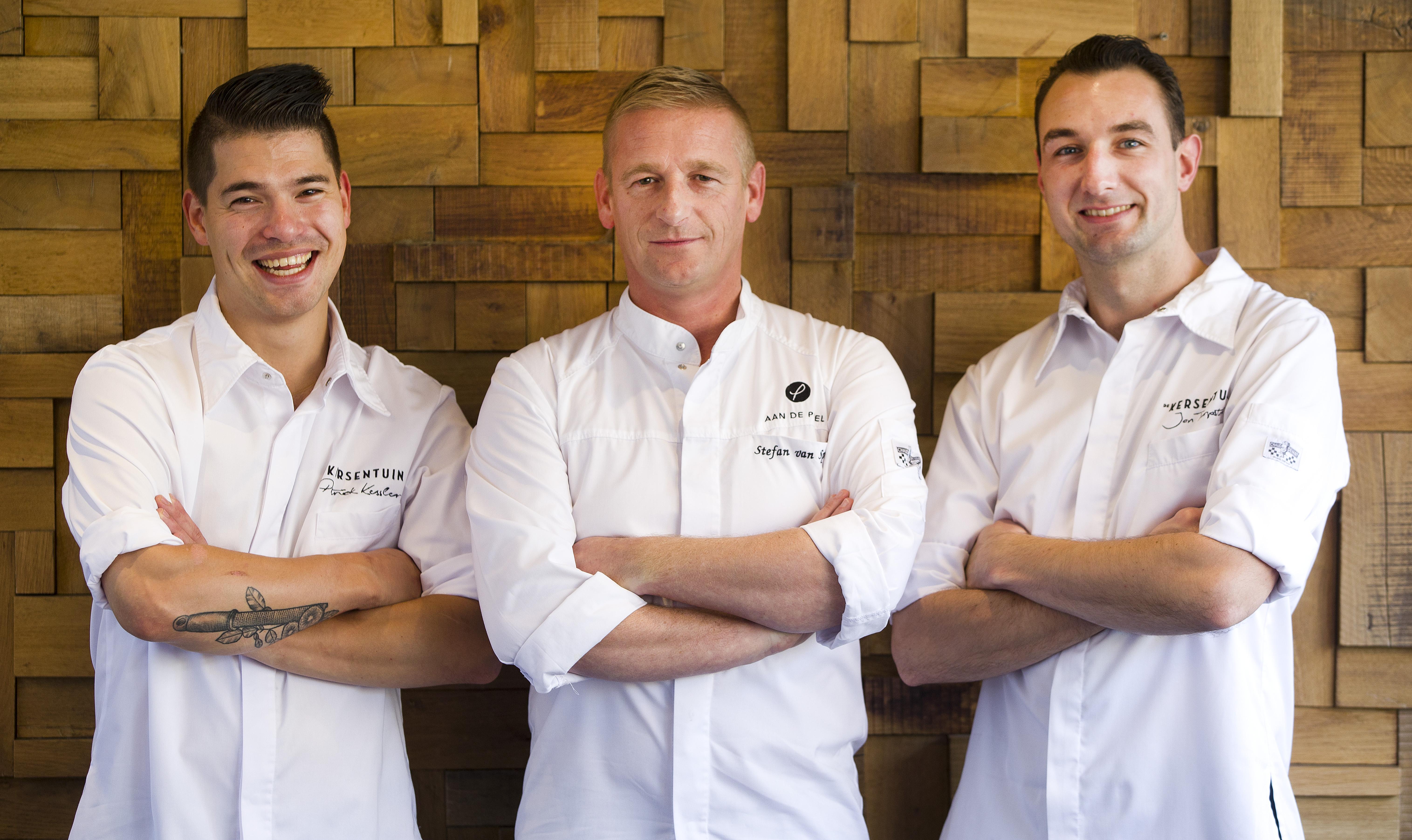 Bilderberg Garden Hotel Amszterdam Kültér fotó The three chefs of the restaurant